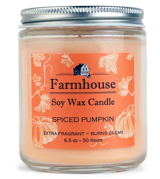 FARMHOUSE SOY WAX CANDLE - ASSORTED