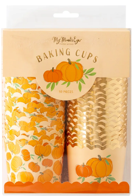 MY MIND'S EYE BAKING CUPS - ASSORTED 50 COUNT