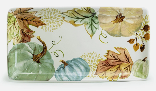 POTTERS STUDIO BELLA LUX FALL PUMPKIN DISHWARE - ASSORTED
