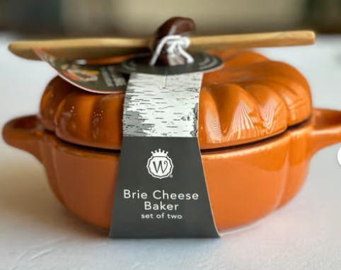 WILD EYE DESIGNS PUMPKIN BAKED BRIE BAKER