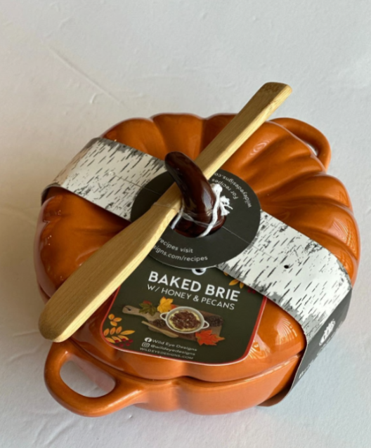 WILD EYE DESIGNS PUMPKIN BAKED BRIE BAKER