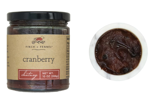 FINCH & FENNEL CRANBERRY CHUTNEY - 10oz.