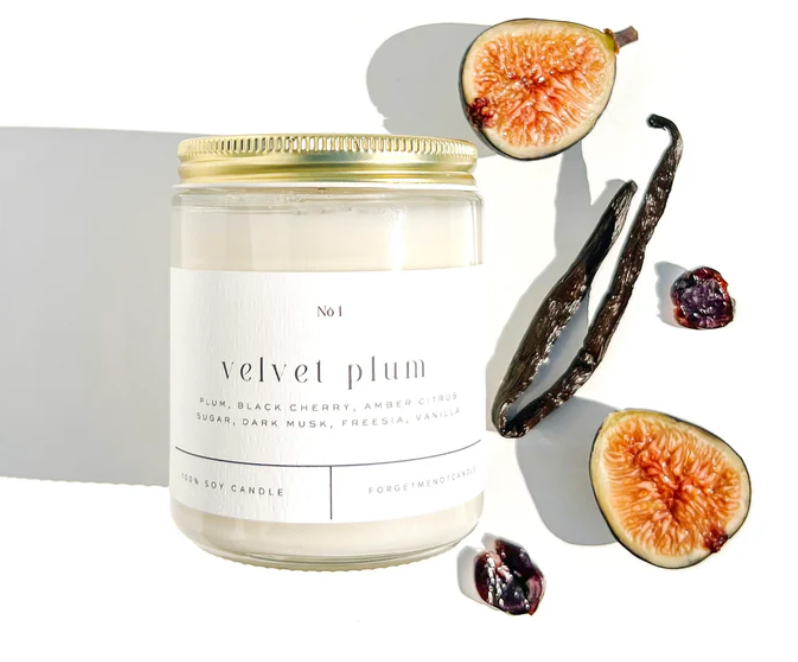 FORGET ME NOT CANDLES HOLIDAY - HEAVEN SCENT/EARTH CREATED 9 oz.