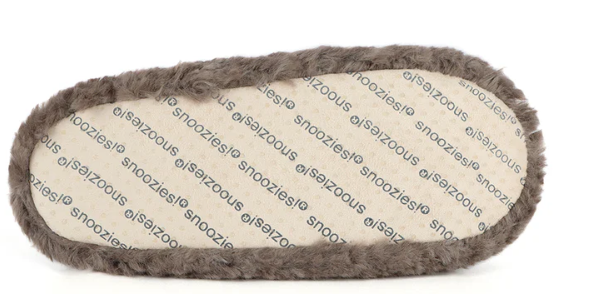 SNOOZIES! WOMEN'S TEDDY BEAR FAUX FUR SLIPPER