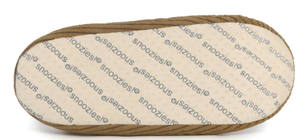 SNOOZIES! WOMEN'S SOLID CORDUROY SLIPPER