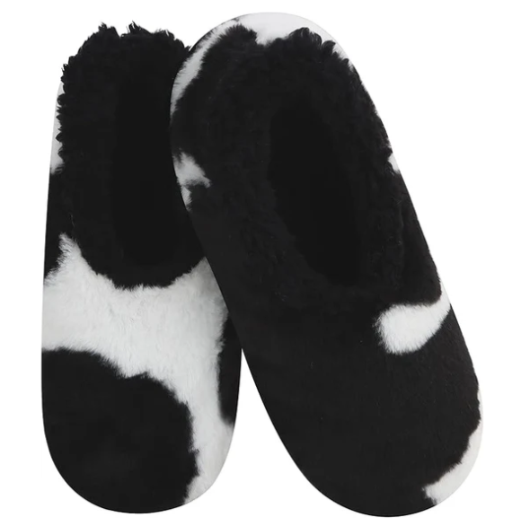 SNOOZIES! WOMEN'S HOLY COW & AND CALF SLIPPERS