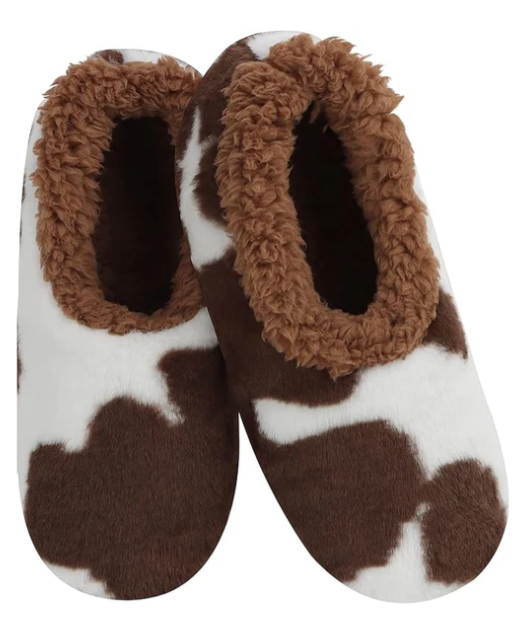 SNOOZIES! WOMEN'S HOLY COW & AND CALF SLIPPERS