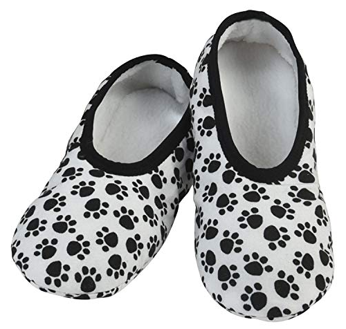 SNOOZIES! WOMEN'S SKINNIES WITH TRAVEL POUCH SLIPPERS
