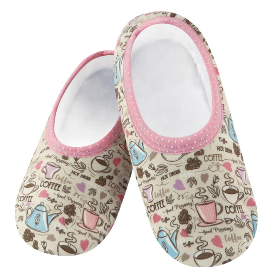 SNOOZIES! WOMEN'S SKINNIES WITH TRAVEL POUCH SLIPPERS