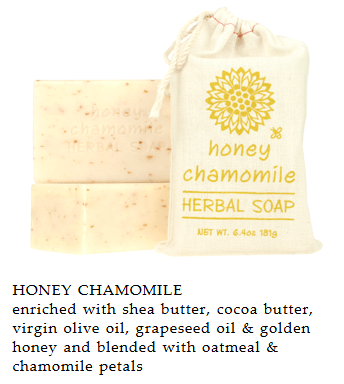 GREENWICH BAY TRADING CO. HERBAL SHEA BUTTER SOAP IN A SACK 6.4oz.