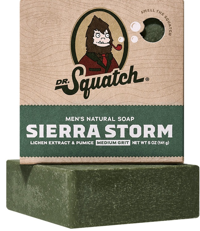 DR. SQUATCH SIERRA STORM BAR SOAP - 5oz.