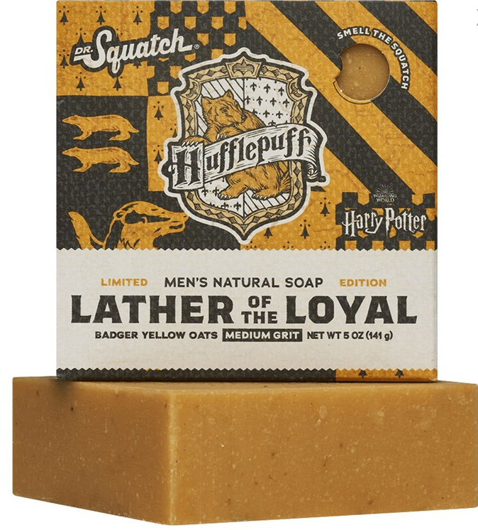 DR. SQUATCH HARRY POTTER COLLECTION BAR SOAPS - 5oz.