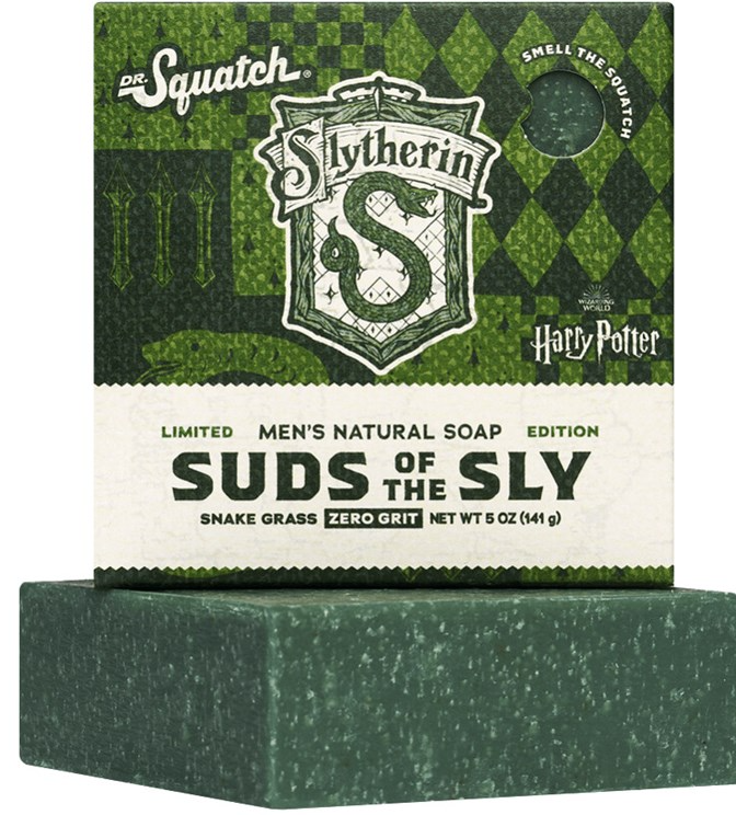DR. SQUATCH HARRY POTTER COLLECTION BAR SOAPS - 5oz.
