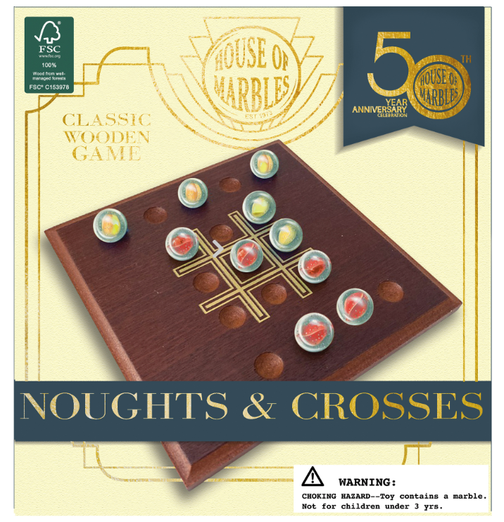 MINI WOOD BOARD GAMES - ASSORTED