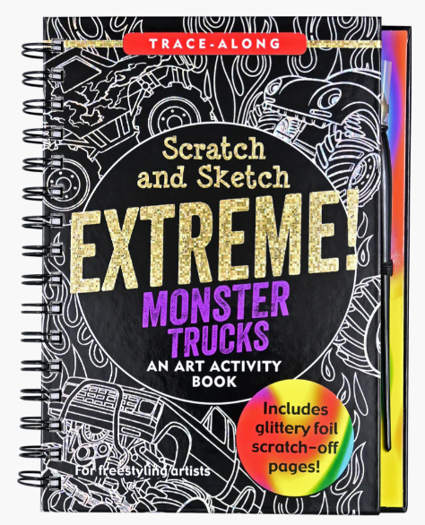 EXTREME! MONSTER TRUCK SCRATCH AND SKETCH