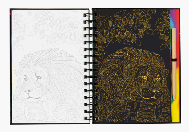 EXTREME! ANIMALS SCRATCH AND SKETCH