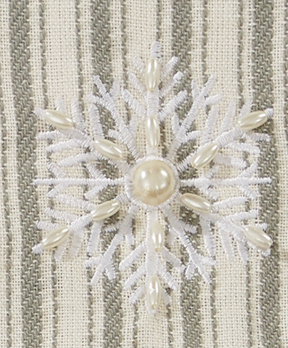 SNOWFROST EMBROIDERED NAPKIN