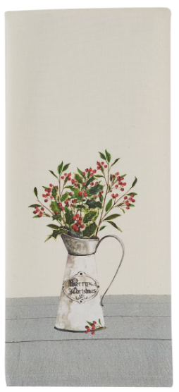 MERRY CHRISTMAS DISHTOWEL