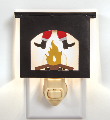 SANTA IN THE CHIMNEY NIGHT LIGHT