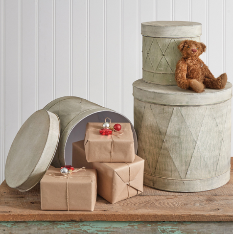 METAL DRUM TINS - ASSORTED