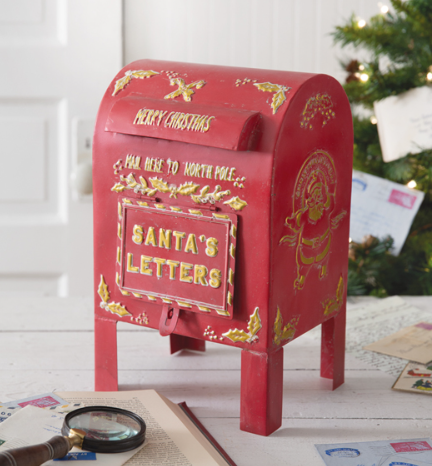 TABLETOP SANTA'S LETTERS BOX