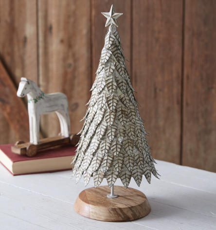 NORDIC TABLETOP METAL CHRISTMAS TREE