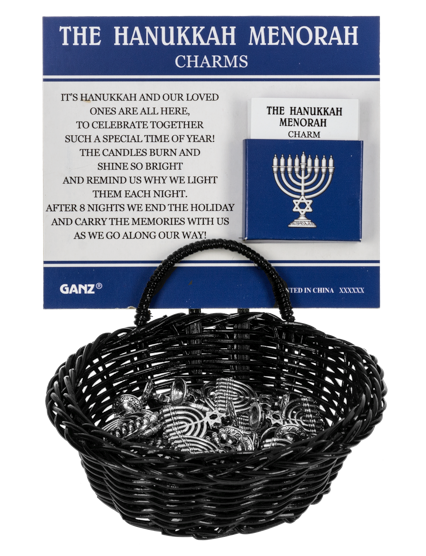 HANUKKAH MENORAH CHARMS