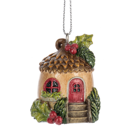 WOODLAND CRITTER CHRISTMAS ORNAMENTS