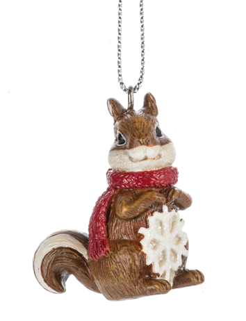WOODLAND CRITTER CHRISTMAS ORNAMENTS