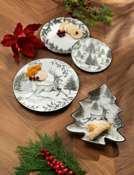 WINTER FROST ENTERTAINING SERVEWARE - ASSORTED