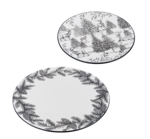 WINTER FROST ENTERTAINING SERVEWARE - ASSORTED