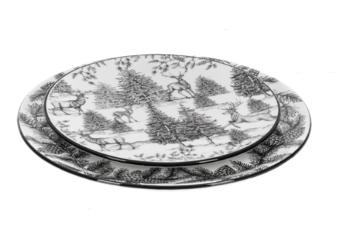 WINTER FROST ENTERTAINING SERVEWARE - ASSORTED