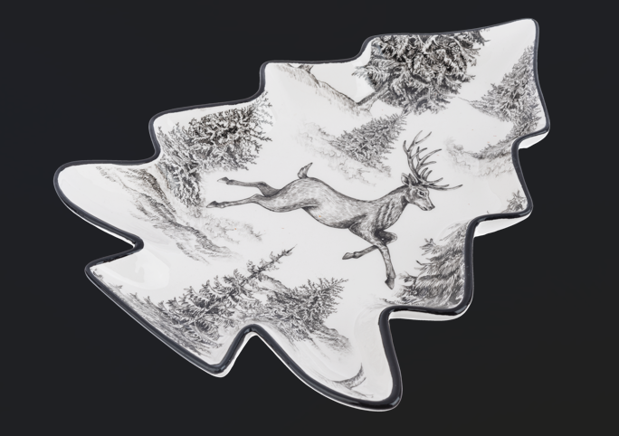 WINTER FROST ENTERTAINING SERVEWARE - ASSORTED