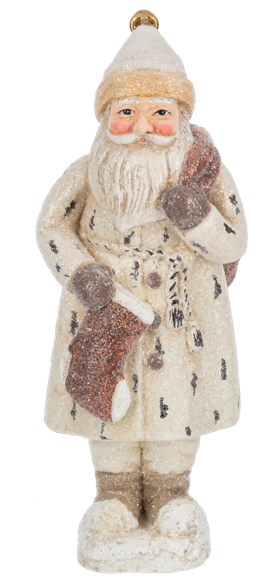 WINTER FROST SANTA FIGURINES - ASSORTED