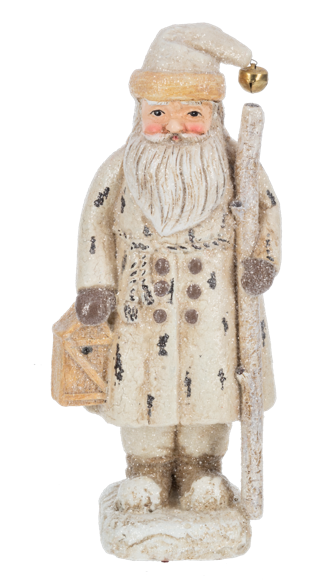WINTER FROST SANTA FIGURINES - ASSORTED