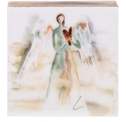WATERCOLOR INSPIRATIONAL BLOCK ART - ASSORTED