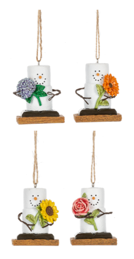 S'MORES WITH FLOWER ORNAMENT
