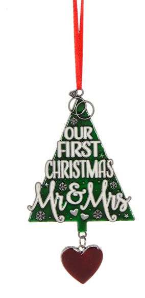 OUR FIRST CHRISTMAS ORNAMENT