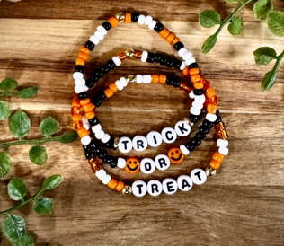 FIDDLE & GRACE HALLOWEEN STACK BRACELETS - SET OF 3 BRACELETS
