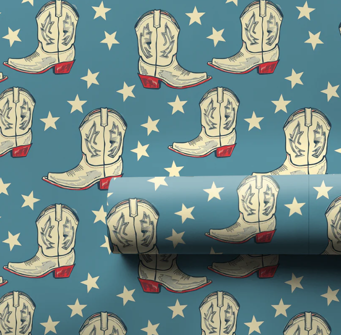 ASPEN & ARLO WRAPPING PAPER - ASSORTED 6FT ROLLS