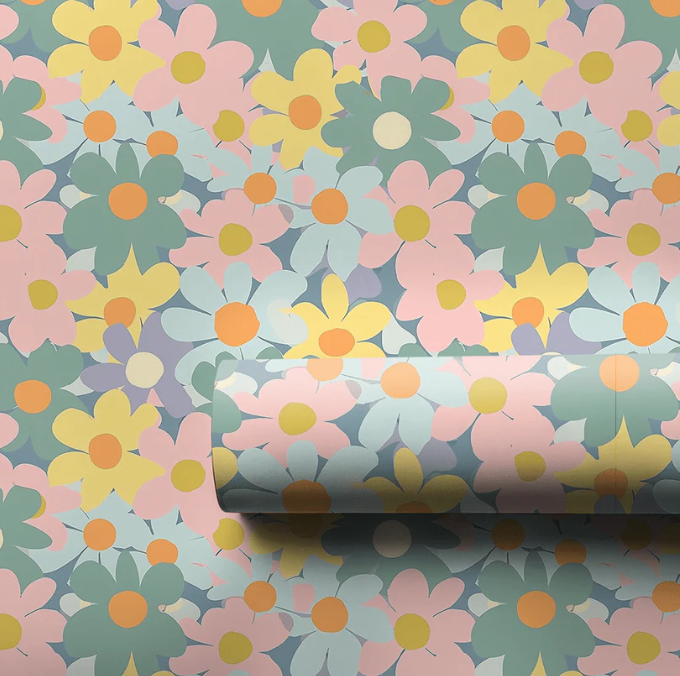 ASPEN & ARLO WRAPPING PAPER - ASSORTED 6FT ROLLS