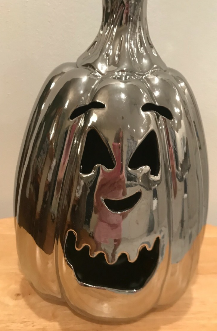 SILVERTONE HALLOWEEN JACK O LANTERN