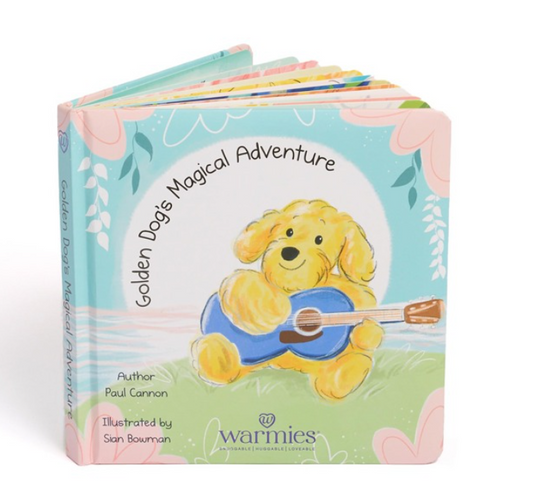 WARMIES GOLDEN DOG'S "MAGICAL ADVENTURE" BOOK