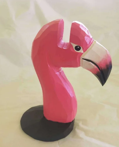 WOOD CARVED EYE GLASS HOLDERS - ASSORTED