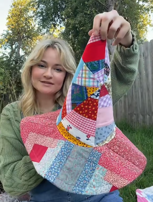 QUILTED COTTON WITCH HATS