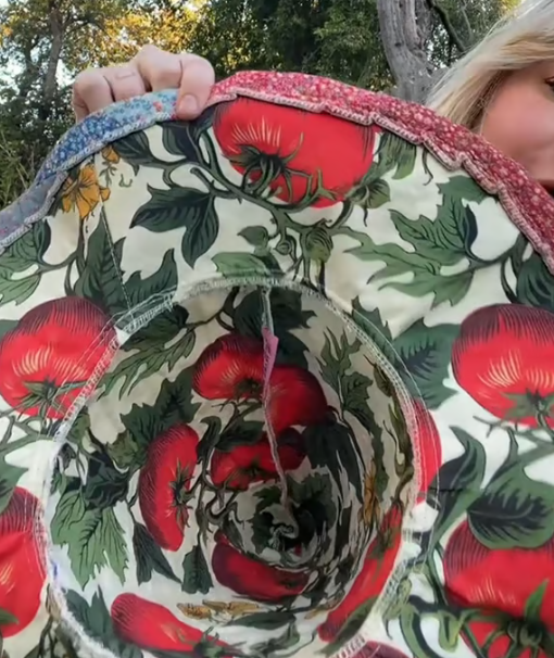 QUILTED COTTON WITCH HATS