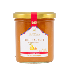 FRANCIS MIOT PEAR CARAMEL JAM 7.76oz.