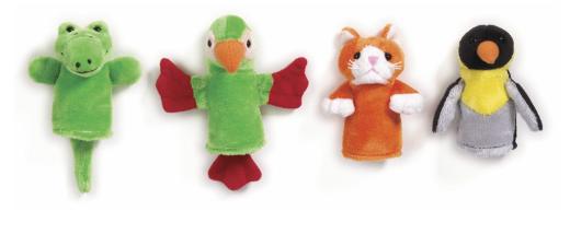 FINGER PUPPET FUN! - ASSORTED