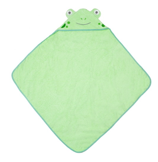 BABY HOODED TOWEL - ASSORTED
