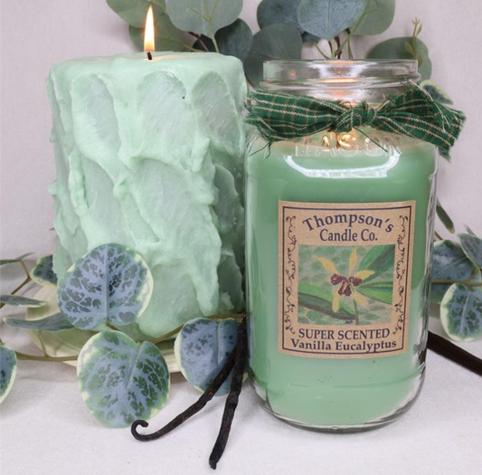THOMPSON'S CANDLE CO. SUPER SCENTED ORIGINALS - VANILLA EUCALYPTUS - ASSORTED                                                                              +